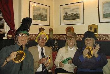 MUZZ, FRANK, MARY AND DOREEN